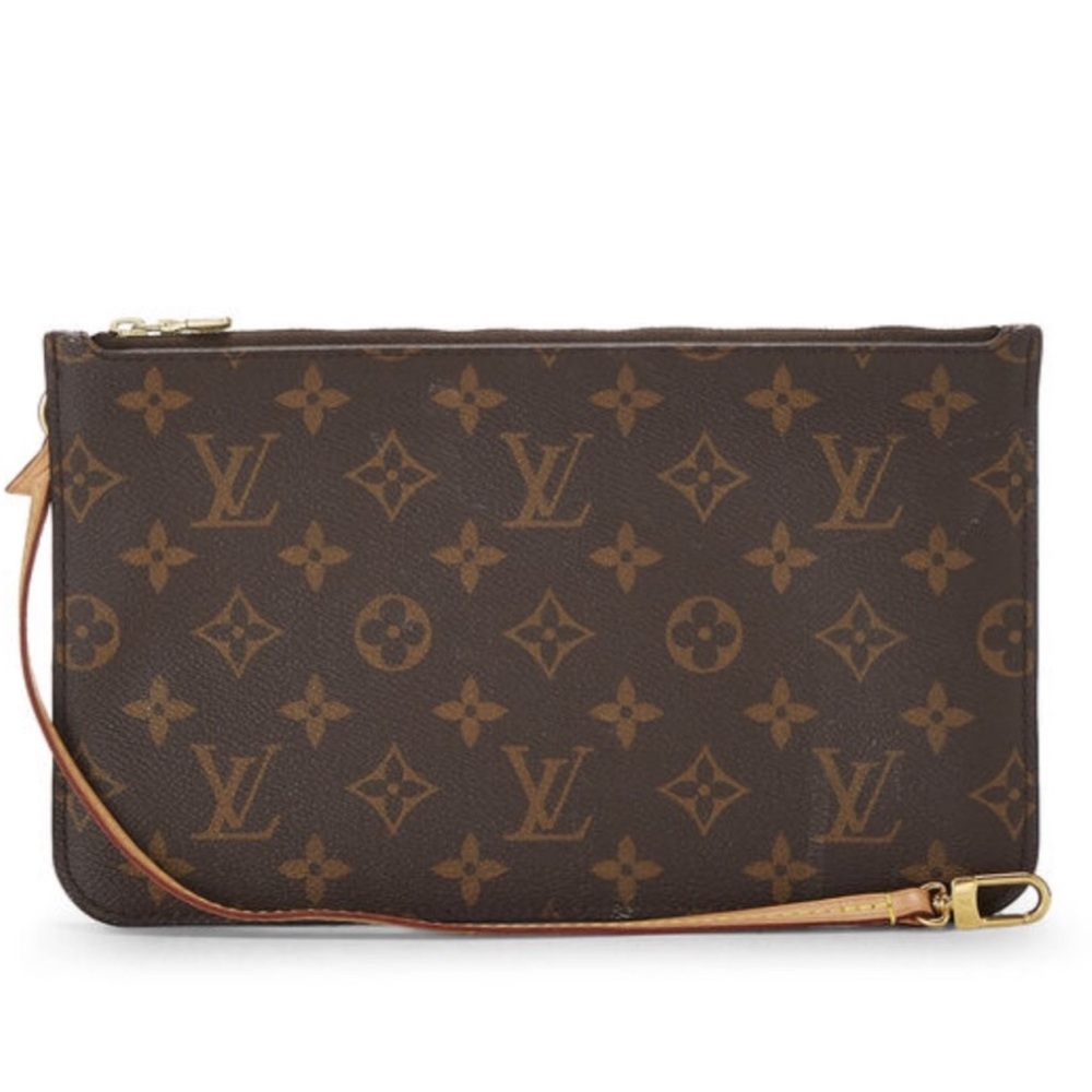 Louis Vuitton Classic Brown Monogram Wristlet